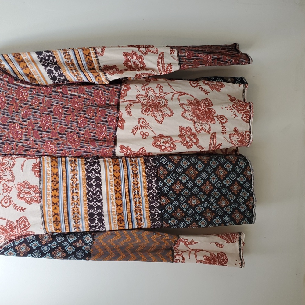 Sundance Patchwork Multi-Patterned Mock Turtlenec… - image 8